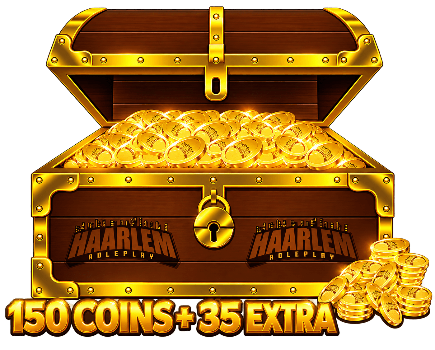 150 + 35 Haarlem Coins